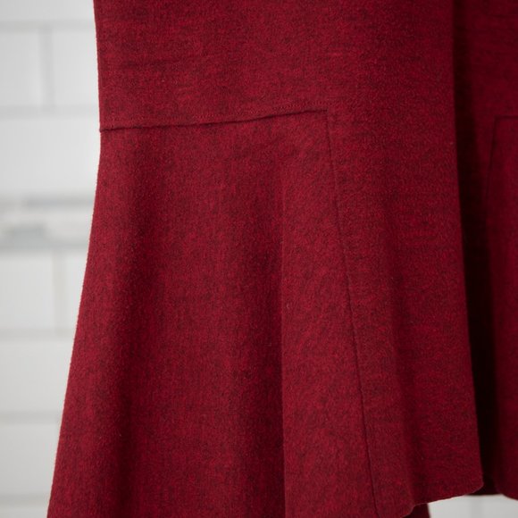 Dark red & black dress - Picture 5 of 6